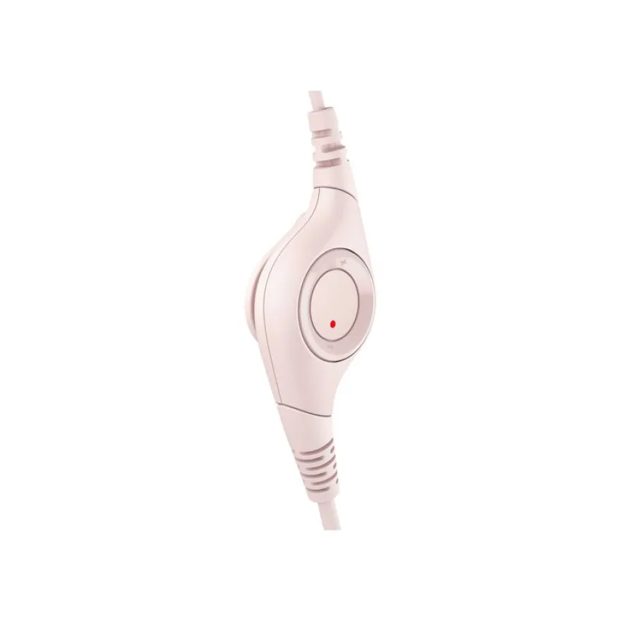 Logitech H390 - Casque filaire avec micro - USB-A - rose