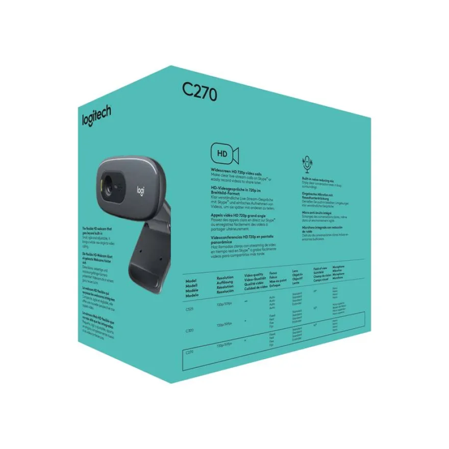Logitech HD Webcam C270 - Webcam
