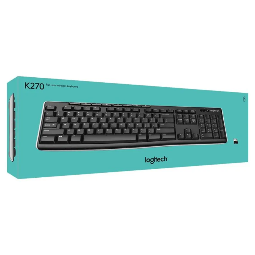 Logitech K270 - clavier sans fil Azerty - noir