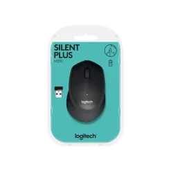 Logitech M330 - souris sans fil silencieuse - noir