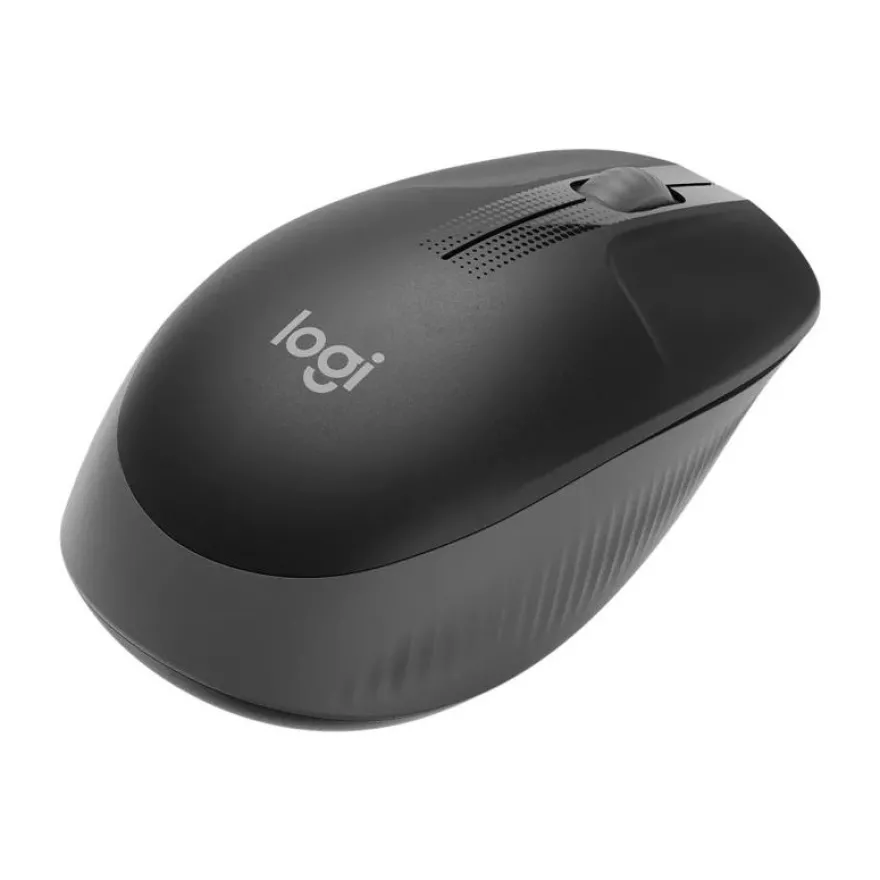 Logitech M190 - souris sans fil - gris foncé