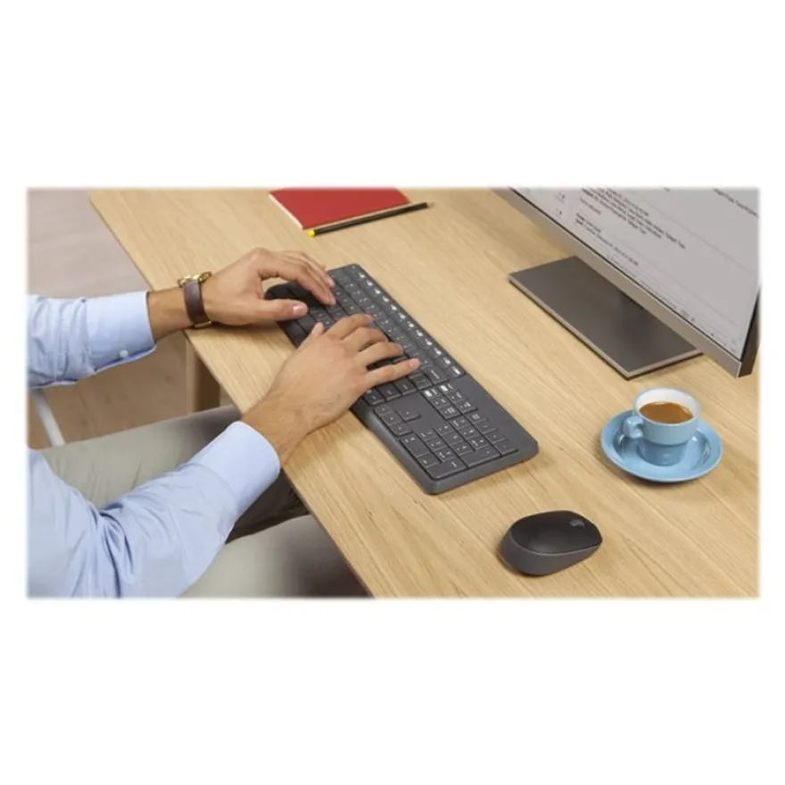 Logitech MK235 - Ensemble clavier et souris sans fil