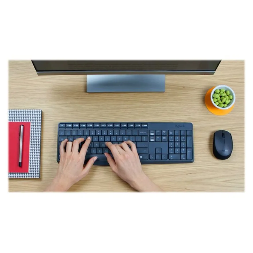 Logitech MK235 - Ensemble clavier et souris sans fil
