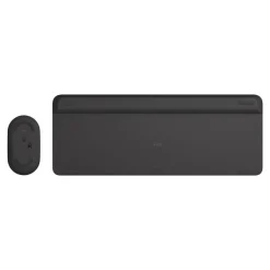 Logitech MK470 - Ensemble clavier et souris sans fil - ultra fin - Azerty - graphite