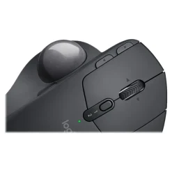 Logitech MX Ergo - souris sans fil ergonomique avec trackball pour droitier - noir