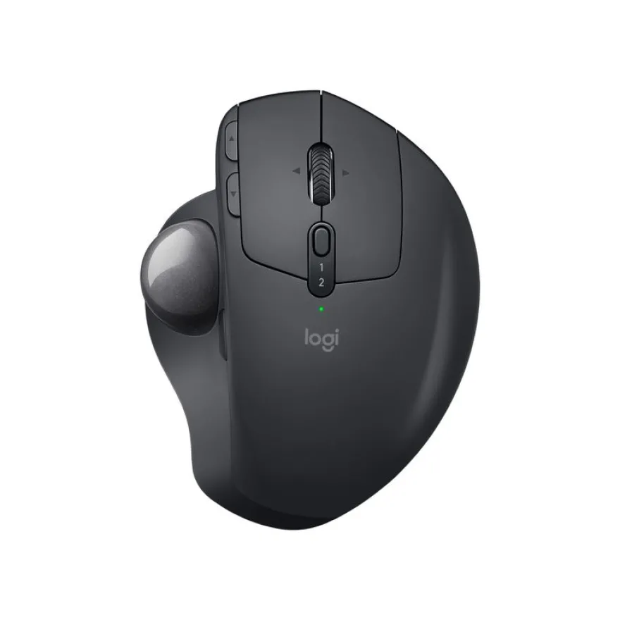 Logitech MX Ergo - souris sans fil ergonomique avec trackball pour droitier - noir