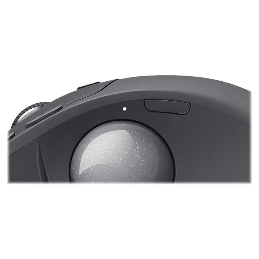 Logitech MX Ergo - souris sans fil ergonomique avec trackball pour droitier - noir