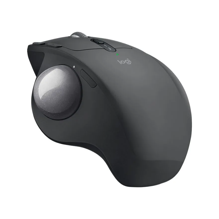 Logitech MX Ergo - souris sans fil ergonomique avec trackball pour droitier - noir