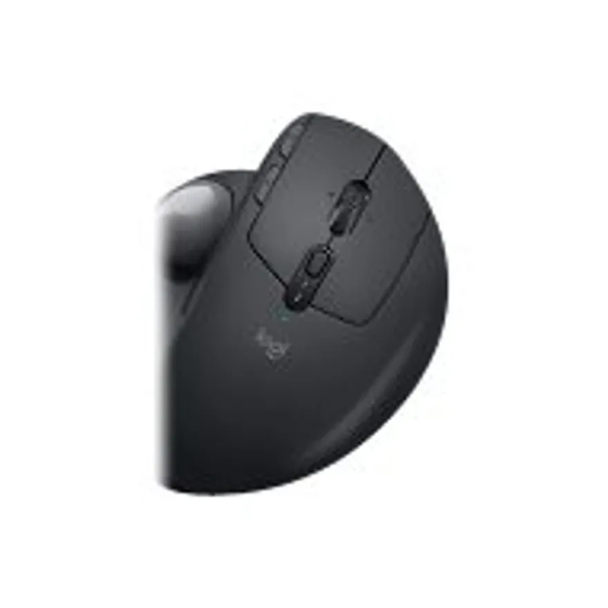 Logitech MX Ergo - souris sans fil ergonomique avec trackball pour droitier - noir
