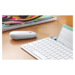 Logitech Pebble M350 - souris sans fil silencieuse - blanc cassé