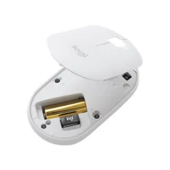 Logitech Pebble M350 - souris sans fil silencieuse - blanc cassé