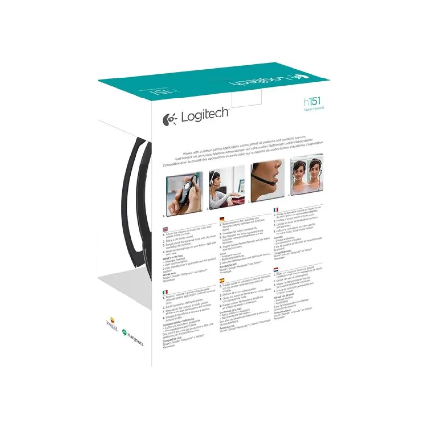 Logitech Stereo H151 - casque filaire avec micro
