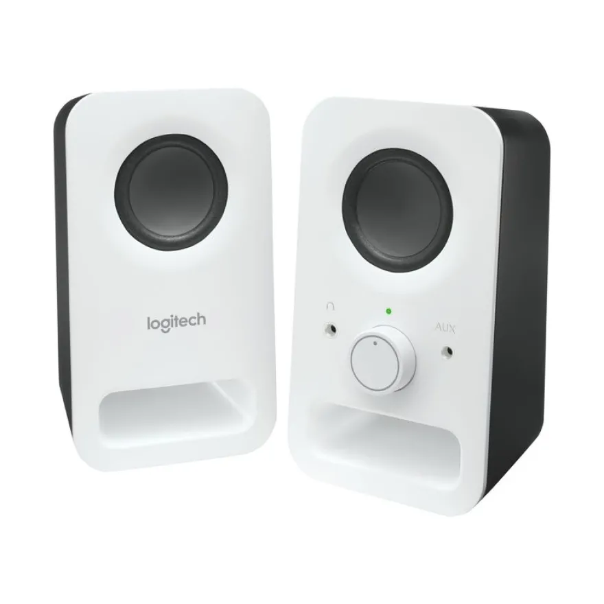 Logitech Z150 - Haut-parleurs - blanc