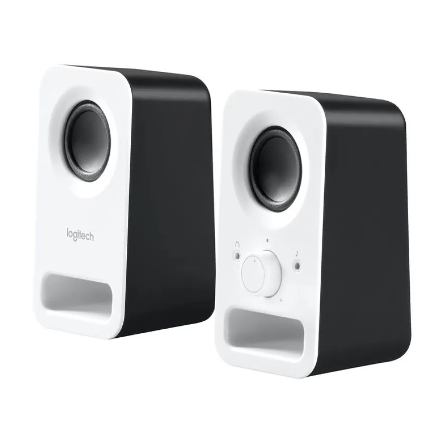 Logitech Z150 - Haut-parleurs - blanc