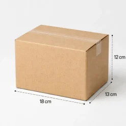 Lot de 20 Cartons caisse américaine - 18 cm x 13 cm x 12 - Logisitpack