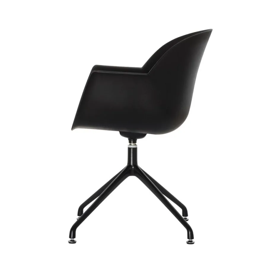 Lot de 2 chaises MOON - noir