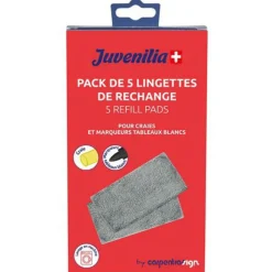 Lot de 5 recharges lavables pour Station de nettoyage Juvenilia
