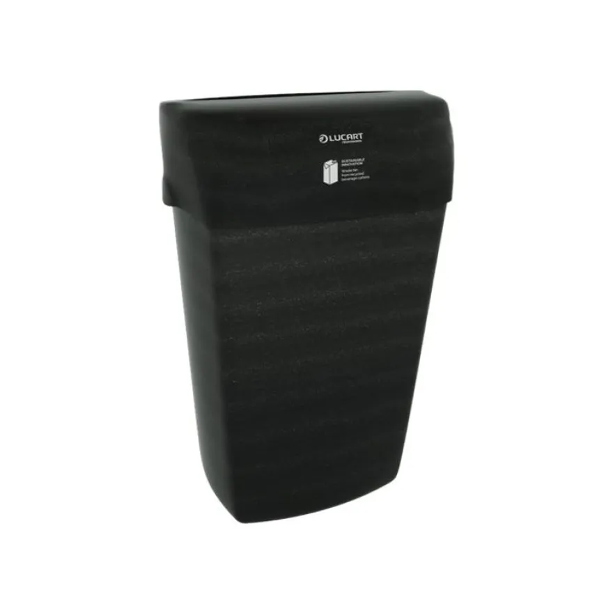 Lucart Professional EcoNatural - Poubelle noire 23L