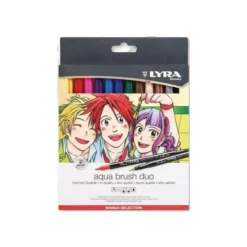Lyra - 12 feutres Aqua Brush Duo- Manga