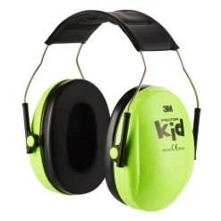3M Peltor kid - Casque anti-bruit pour enfant - vert fluo/noir
