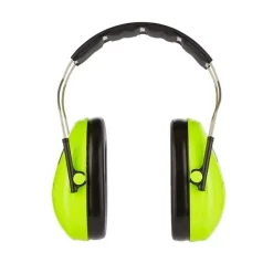 3M Peltor kid - Casque anti-bruit pour enfant - vert fluo/noir