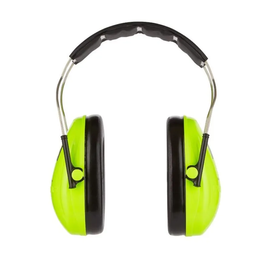 3M Peltor kid - Casque anti-bruit pour enfant - vert fluo/noir