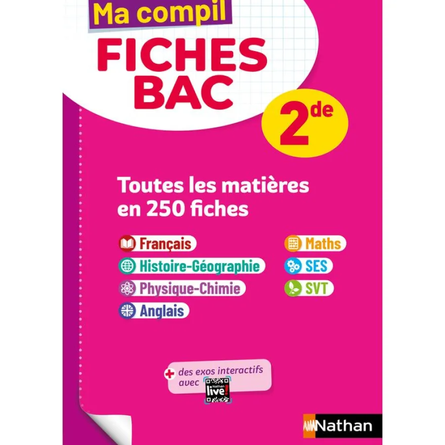 Ma Compil Fiches Bac 2DE 2024