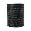 Maildor - Bolduc - ruban d'emballage 10 mm x 250 m - plaisir d'offrir noir/blanc