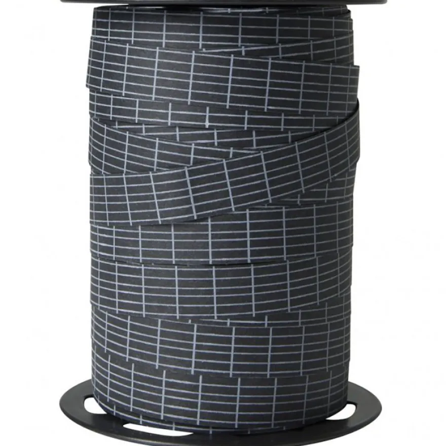 Maildor - Bolduc inscriptible - ruban d'emballage 15 mm x 100 m - noir