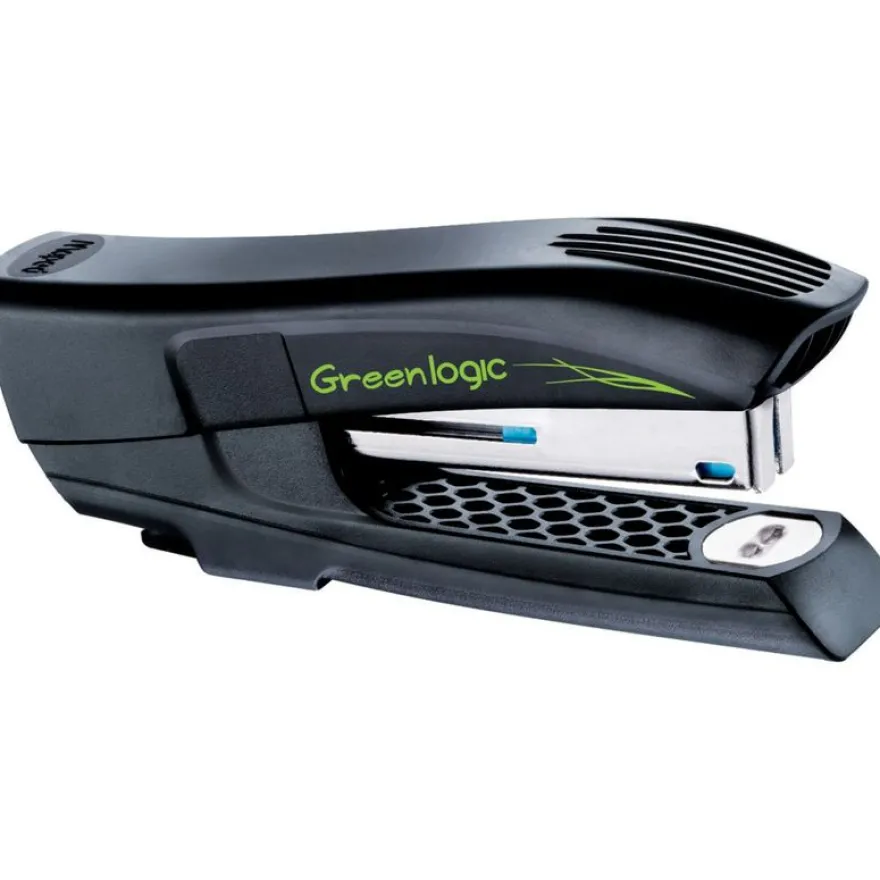 Maped - Agrafeuse de poche Greenlogic Pocket n°10 noir - capacité de 15 feuilles - agrafes n°10