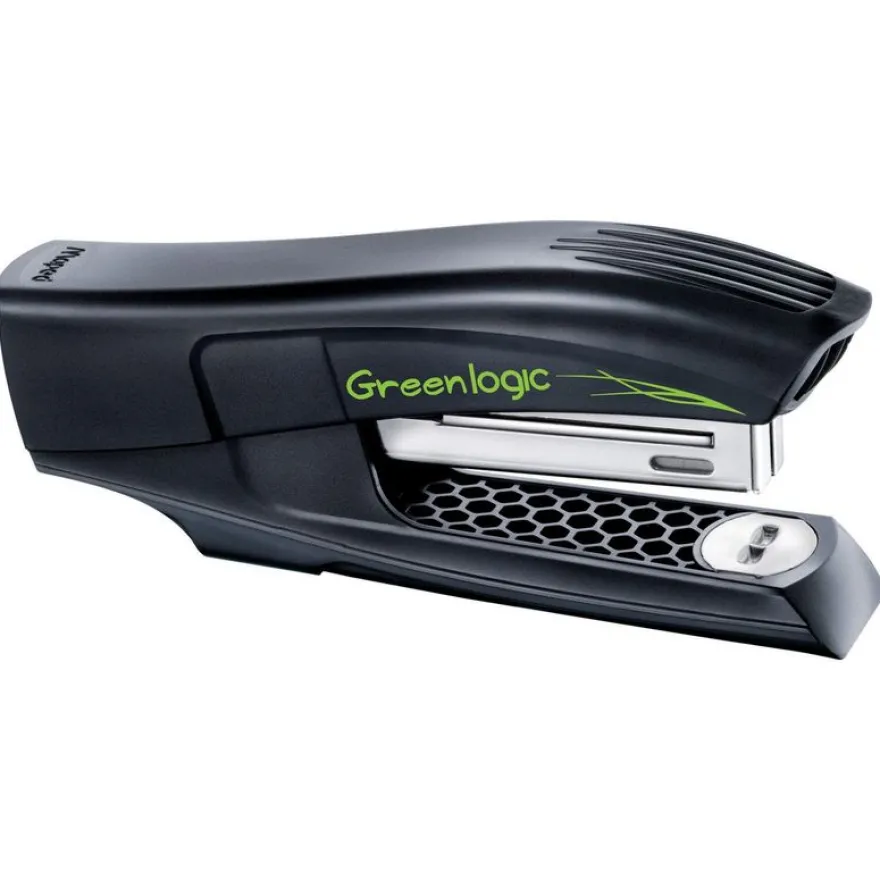 Maped - Agrafeuse Greenlogic Half Strip noir - capacité de 25 feuilles - agrafes 24/6 ou 26/6