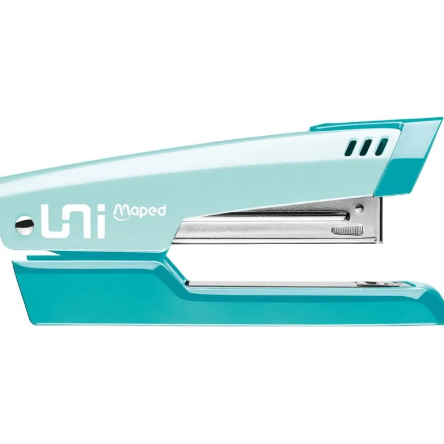 Maped - Agrafeuse Universal Metal - bleu pastel - capacité de 25 feuilles - agrafes 24/6 ou 26/6