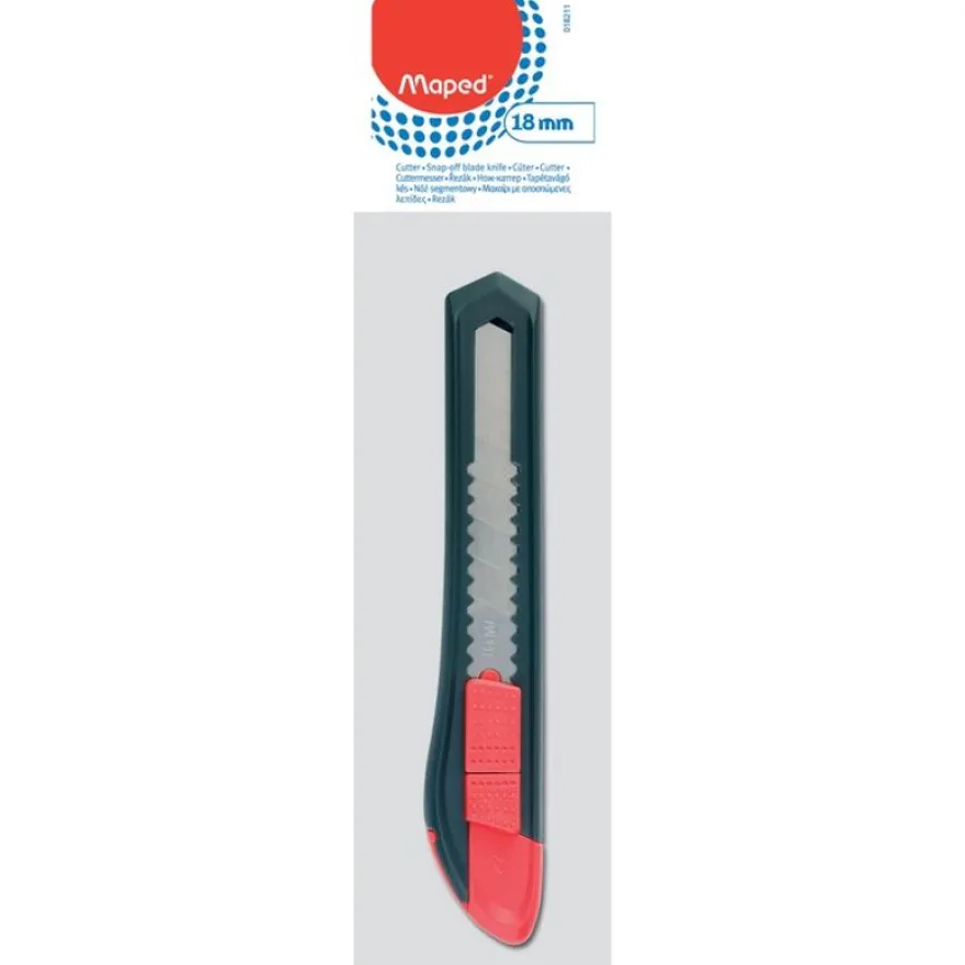 Maped - Cutter rétractable - 18 mm