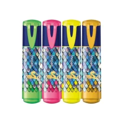 Maped - Dragon - 4 surligneurs - vert, rose, jaune, doré - 1-5 mm