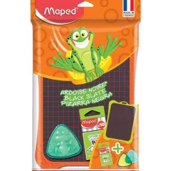 Maped - Kit ardoise noire avec accessoires - 20 x 28 cm
