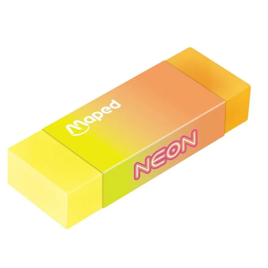 Maped - Neon - Blister de 2 gommes