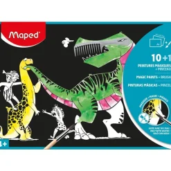 Maped - Peinture magique : 10 feuilles et 1 pinceau