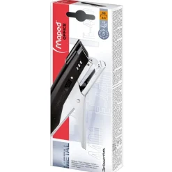 Maped - Pince agrafeuse Essentials E4401 noir - capacité de 15 feuilles - agrafes 8/4 ou Bébé
