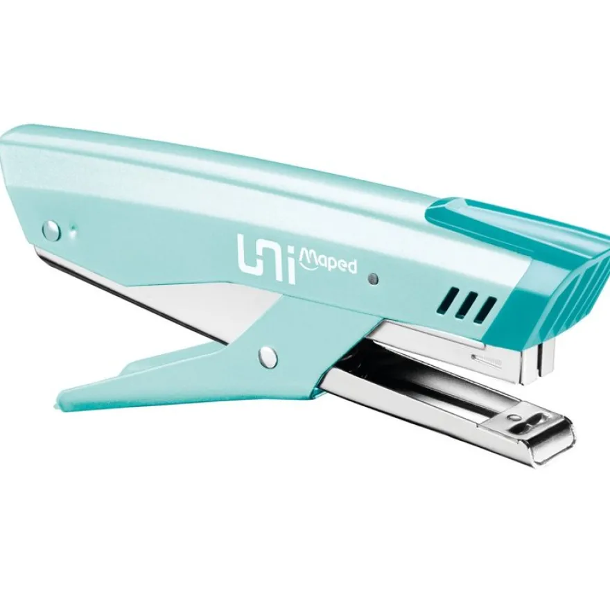 Maped - Pince Agrafeuse Universal Metal - bleu pastel - capacité de 25 feuilles - agrafes 26/6