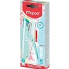 Maped - Pince Agrafeuse Universal Metal - bleu pastel - capacité de 25 feuilles - agrafes 26/6