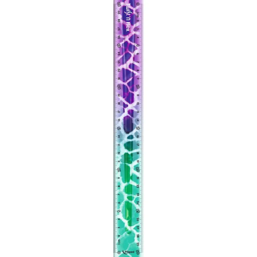 MAPED - Règle plate Twist’n Flex Animal 30 cm - sachet individuel brochable