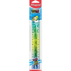 MAPED - Règle plate Twist’n Flex Animal 20 cm - sachet individuel brochable