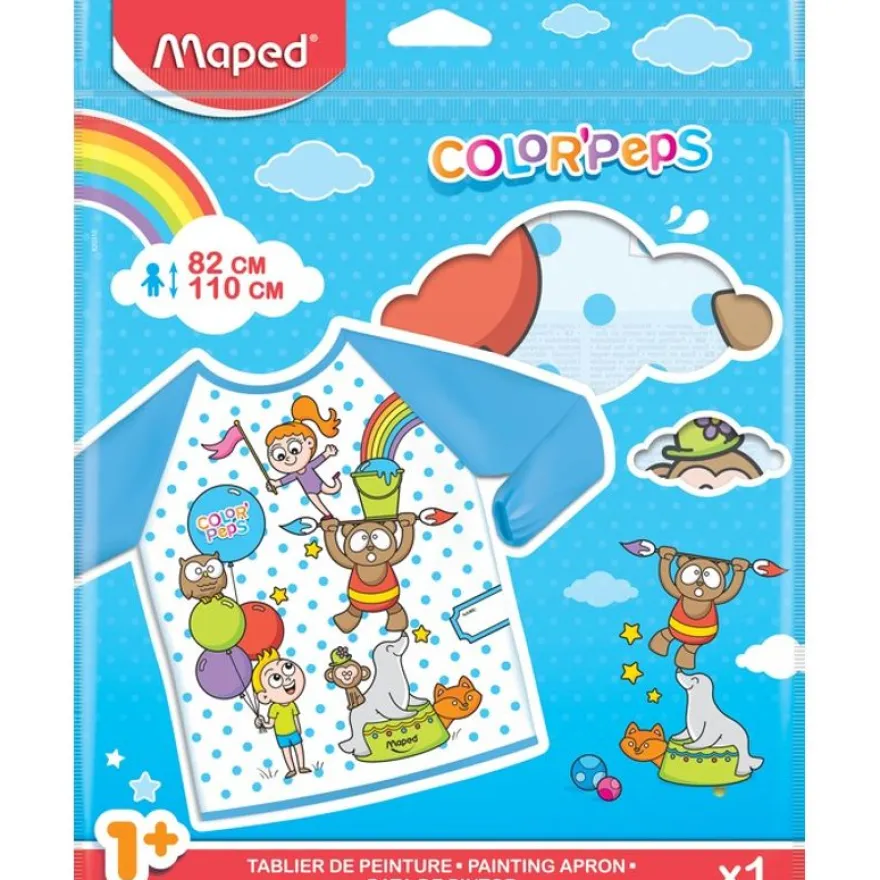 Maped - Tablier chasuble - pour enfant 18 mois - 5 ans
