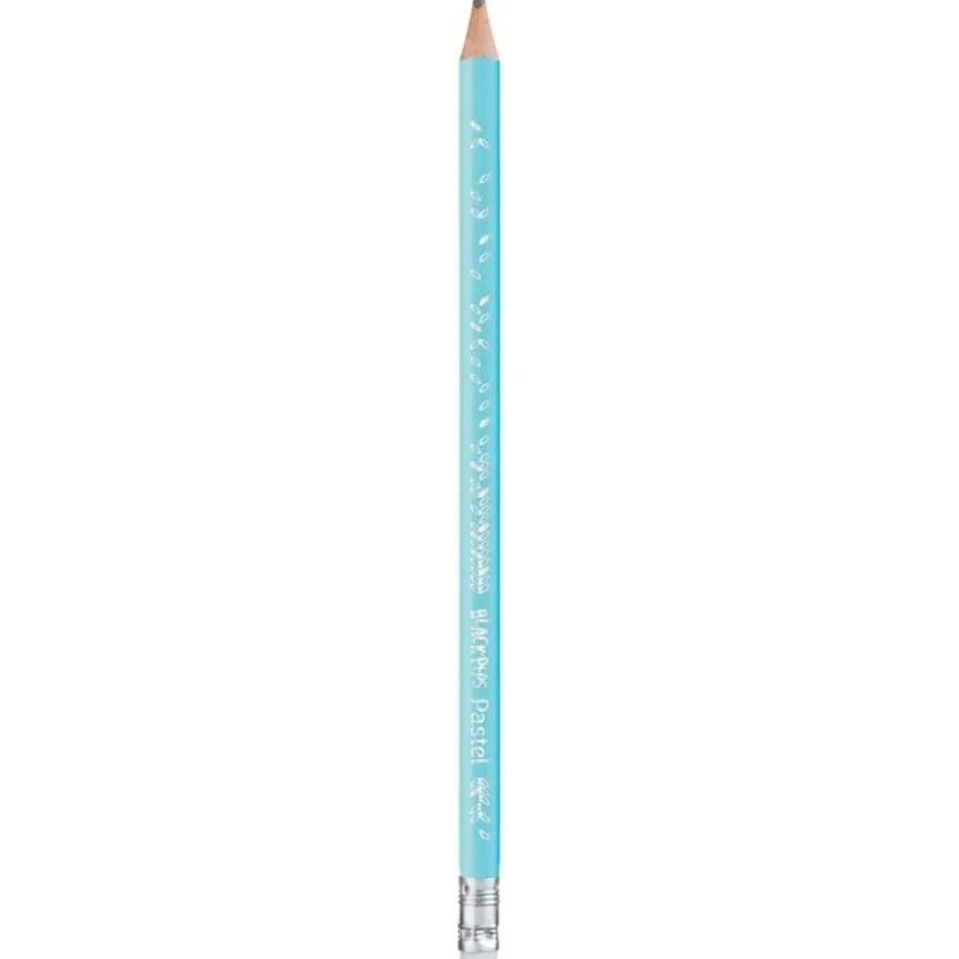Maped Black'peps - Crayon à papier pastel HB - embout gomme - disponible dans différentes couleurs