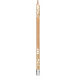 Maped Black'Peps Glitter - Crayon à papier - HB - embout gomme - disponible dans différentes couleurs