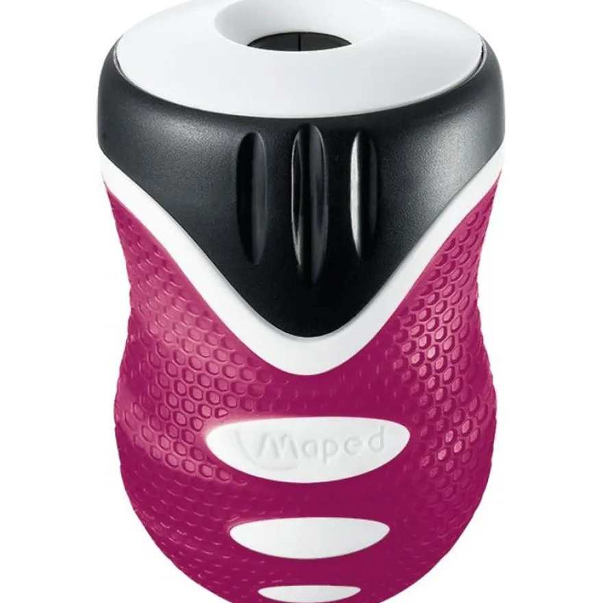 Maped Clean Grip - Taille crayon - 1 trou - disponible dans différentes couleurs