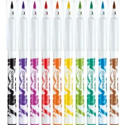 Maped Color'Peps - 10 Feutres pinceaux à pointe souple