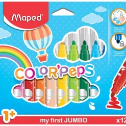 Maped Color'Peps Jumbo - 12 Feutres