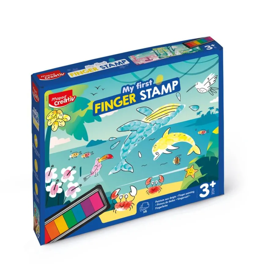 MAPED CREATIV - Mon premier tampn au doigt