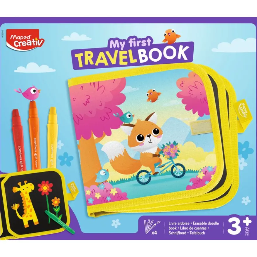 MAPED CREATIV - Mon premier livre d'activités de voyage